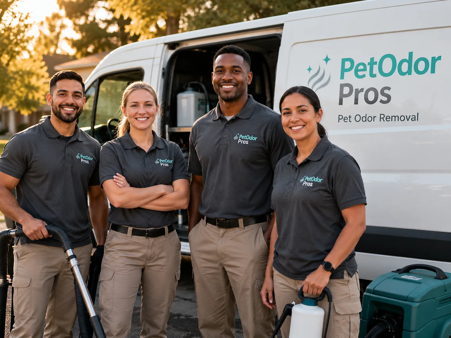 Pet Odor Removal team serving Howard, GA